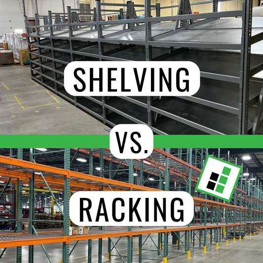 Shelving vs. Racking - Aren't they the same thing?
