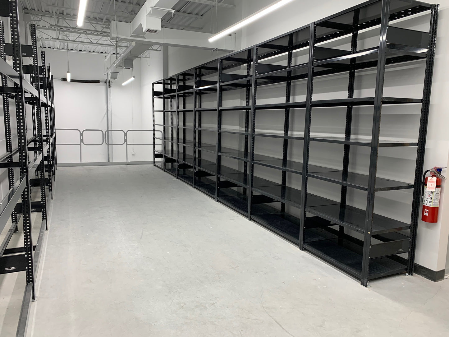Shelving system 99 height x 48 width x 12 depth | Option: Open / Closed