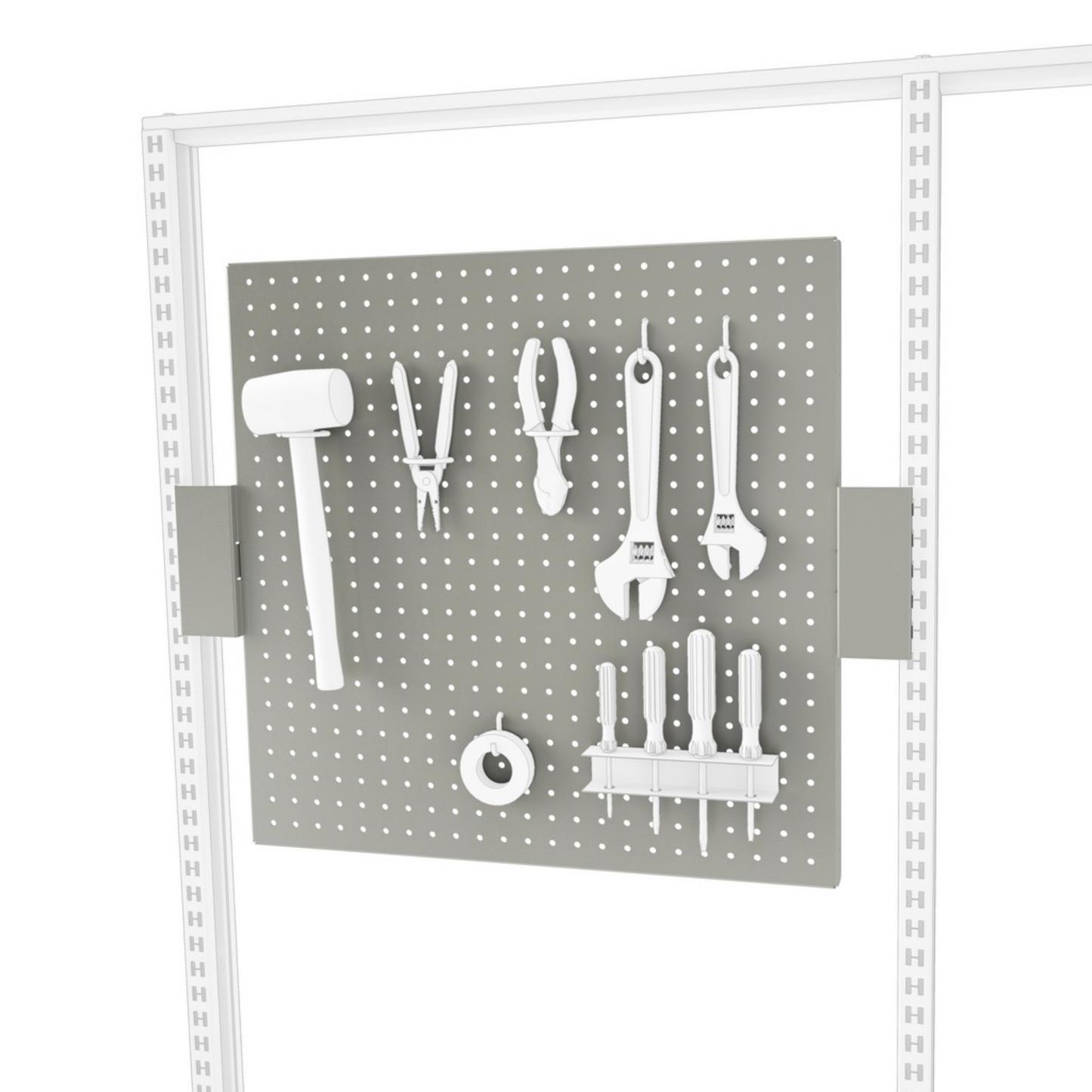 Heavy-Duty Assembly Workstation - Electric Adjustment, 60"W x 30"D Top | Option: Casters