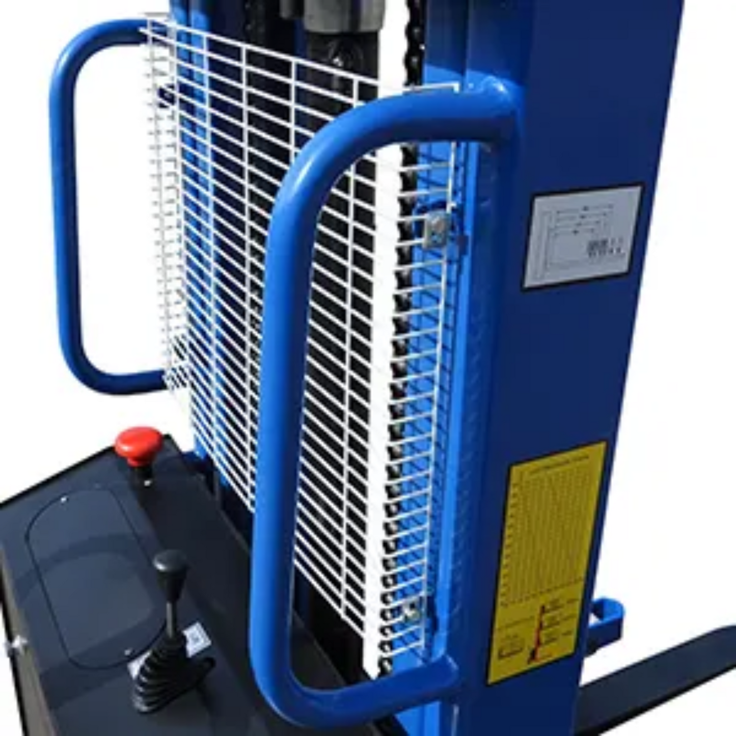 Efficient Electric Lift Walkie Straddle Stacker for Pallet Handling | MXEM
