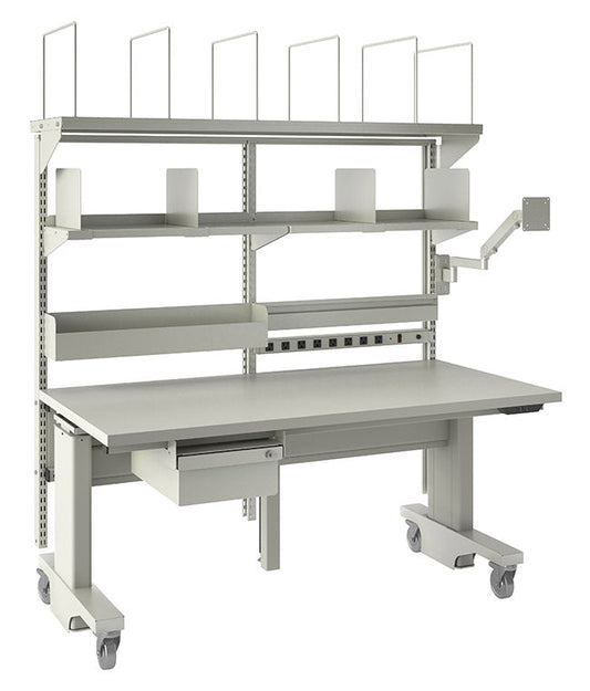 Packing Workstation - Electric Adjustment, 60"W x 30"D Top