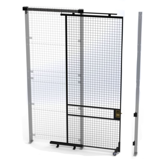 Wire Security Cage Slide Door