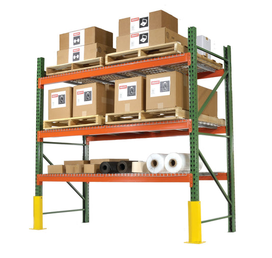 Industrial Warehouse Uprights - 3" x 1-5/8 "x 14 ga