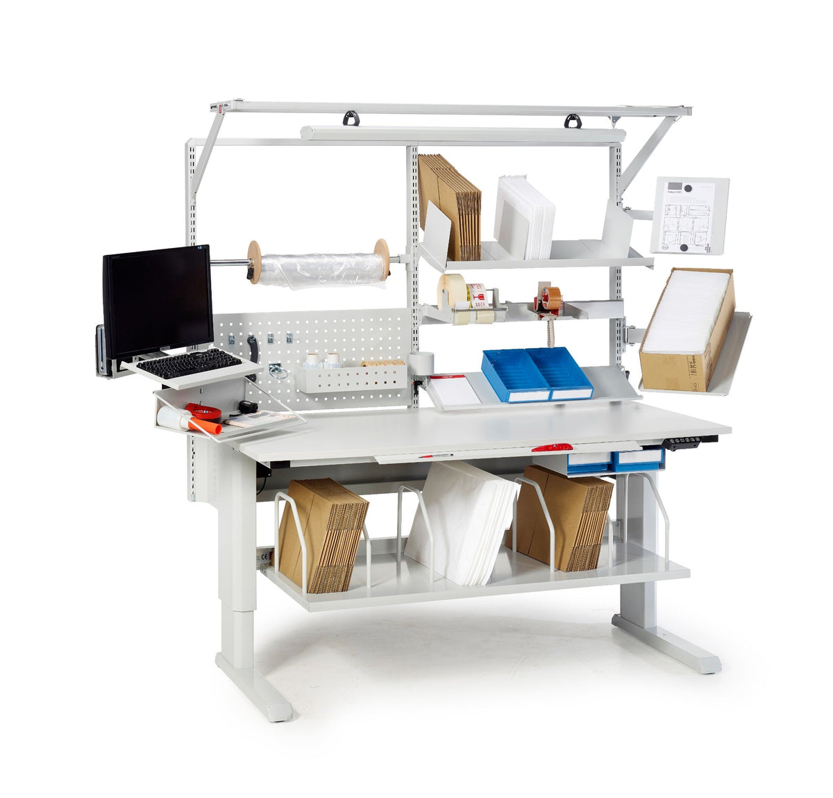 Illustrative workstation configuration; pictured accessories and model may differ from the quoted product