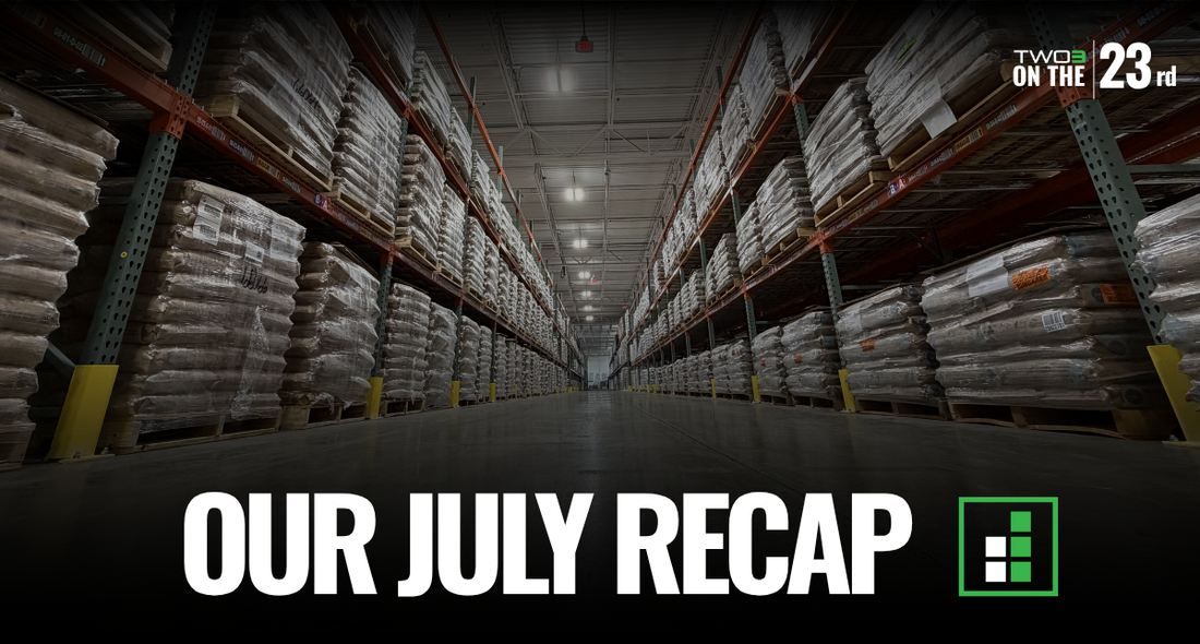 Two3 on the 23rd: July Recap