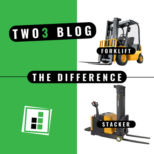 How Do They Stack Up? Forklifts vs. Walk-Behind Stackers