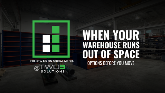 When Your Warehouse Runs Out of Space: Options Before You Move