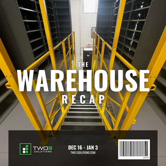 The Warehouse Weekend: Dec 16th - Jan 3rd