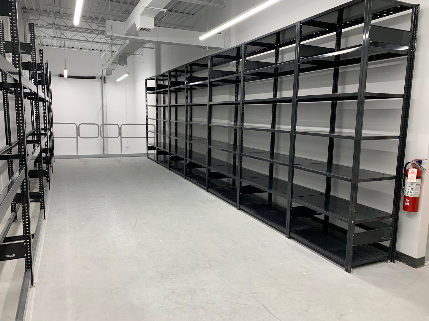 Shelving system 75 height x 36 width x 24 depth | Option: Open / Closed