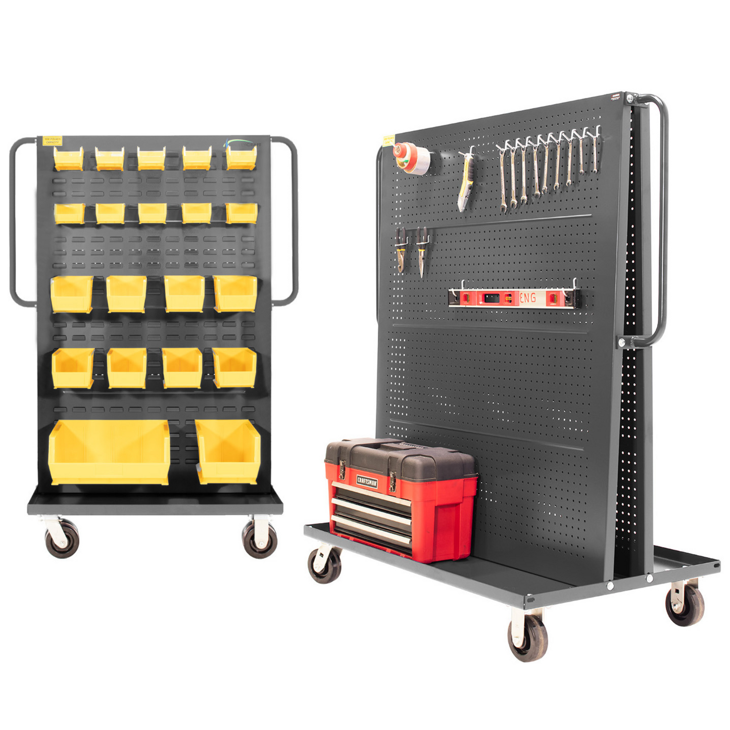 36″ A-Frame Bin & Tool Cart