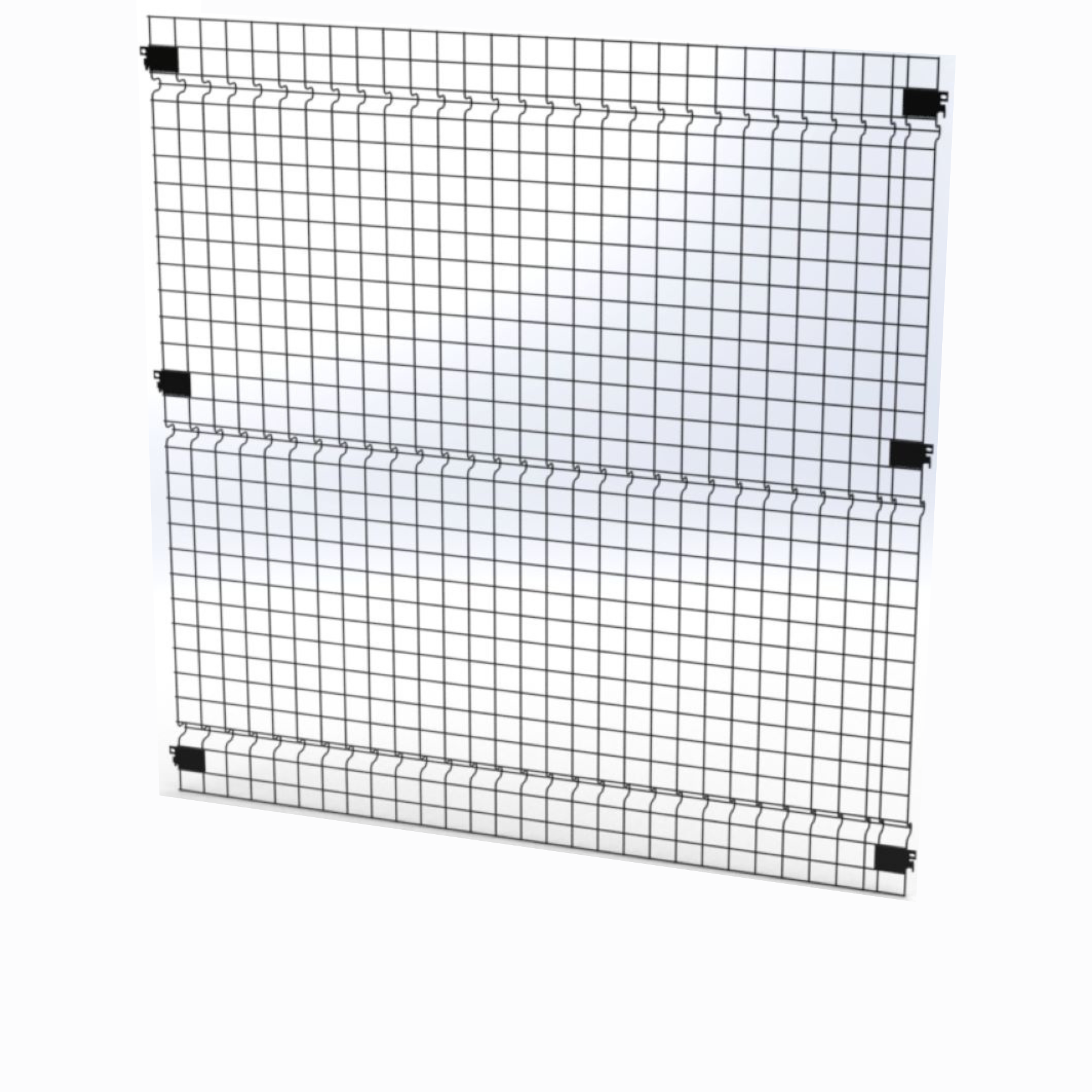 10' High Wire Security Cage Panel – Two3 Solutions