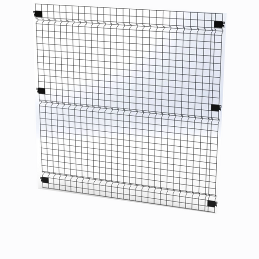 10' High Wire Security Cage Panel