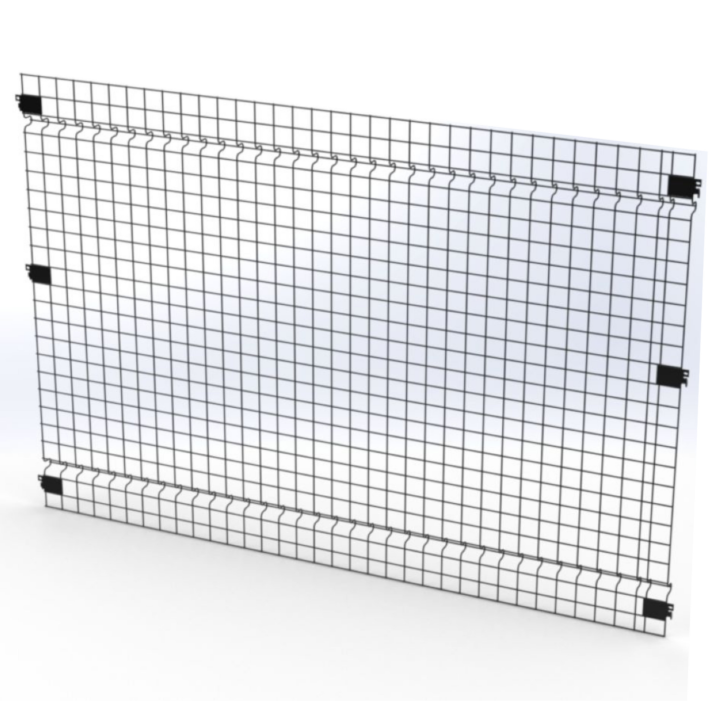 8' High Wire Security Cage Panel