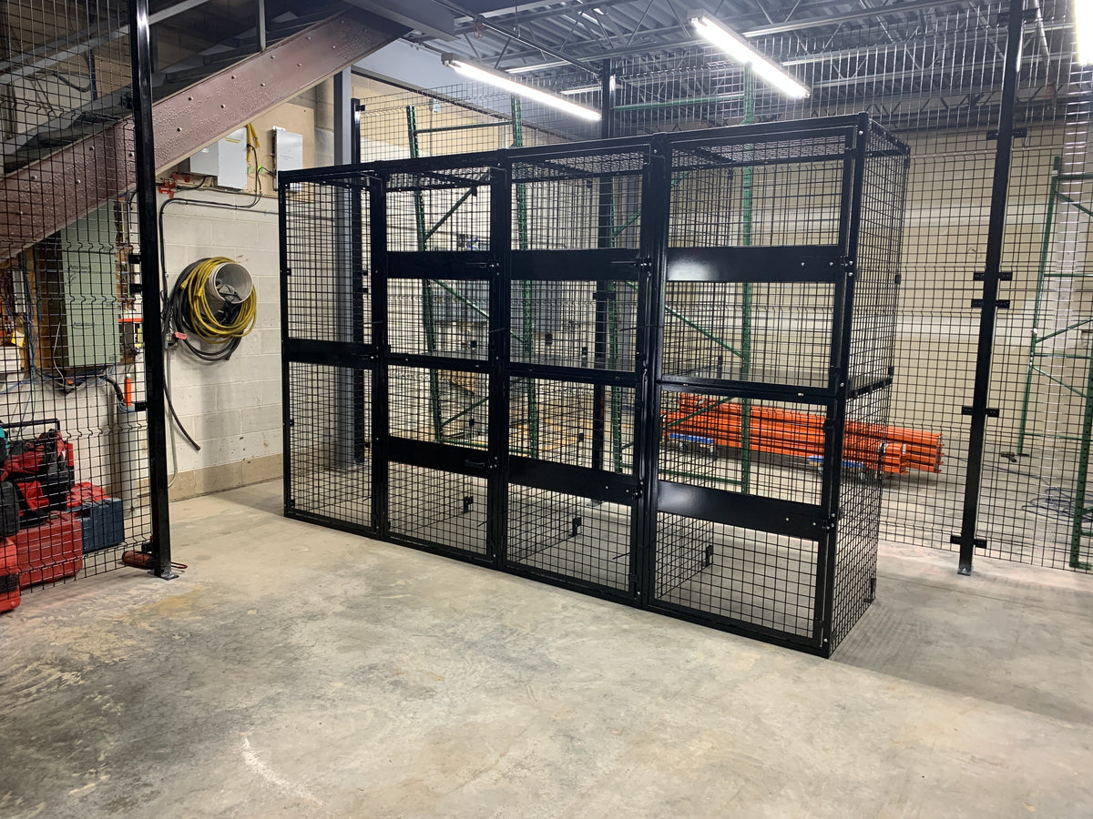 Factory Cage Industrial Warehouse Wire Cages and Tool Cribs – Two3 Solutions