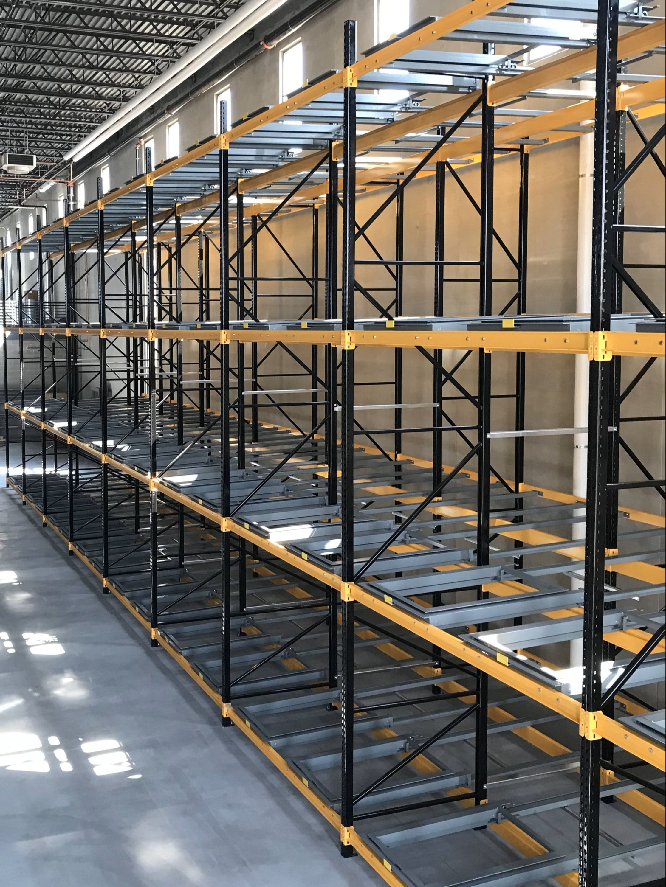 Industrial Warehouse Pushback Racking – Two3 Solutions