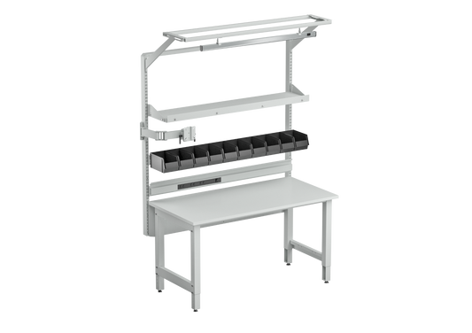 Illustrative workstation configuration; pictured accessories and model may differ from the quoted product