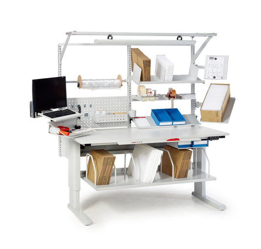 Illustrative workstation configuration; pictured accessories and model may differ from the quoted product