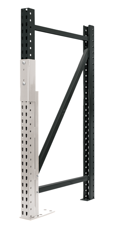 Front-column repair option with beam attachment holes